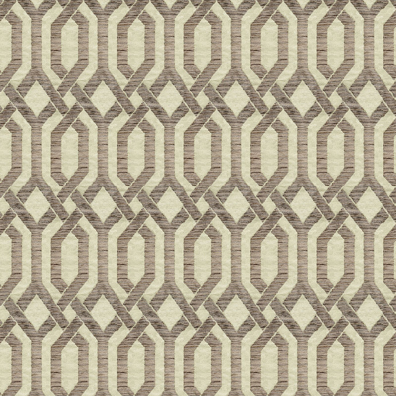 Tissu jacquard tissé Abbeyshea Harrison par The Yard, Mastic