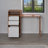 Daniele 122Cm W Elongated Writing Desk and Chair Set