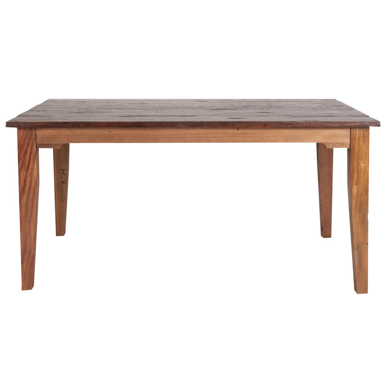 Eli Solid Wood Top Writing Desk, 77 cm H x 160 cm W x 90 cm D