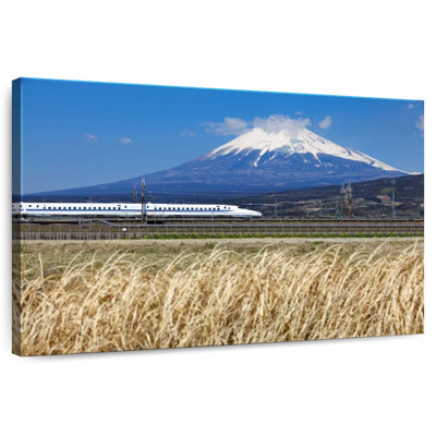 Train à grande vitesse Nicci par le mont Fuji
