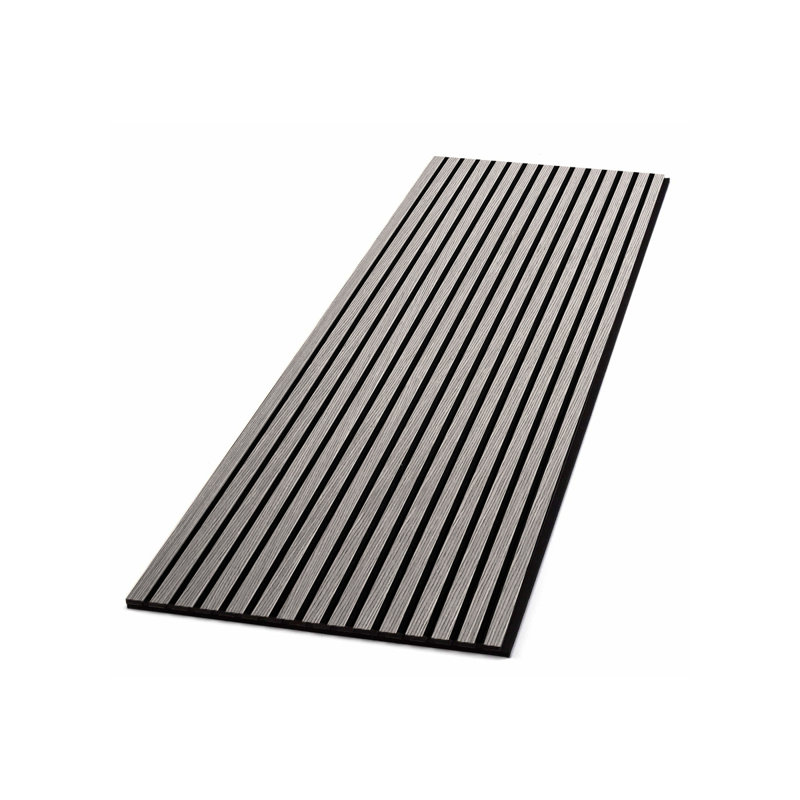 94" L x 24" W Acoustic Wood Wall Paneling, Decorative Soundproof Panels for Walls and Ceilings, 3D Slat Wood Wall Panels