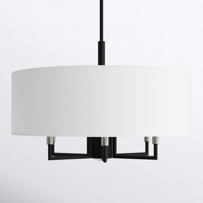 Moonlighter 7-Light Chandelier, Black