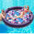 Inflatable Pool Float Mat, 73" X 73" Pool Floats Adult Extra Large Size With Removable Pillow, Cooling Floaties Bed With Grab Handles For Outdoor Summer Party