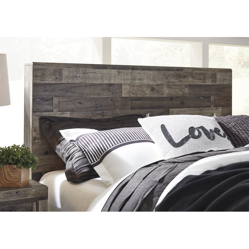 Lit simple à panneau avec 2 tiroirs de rangement Karmann