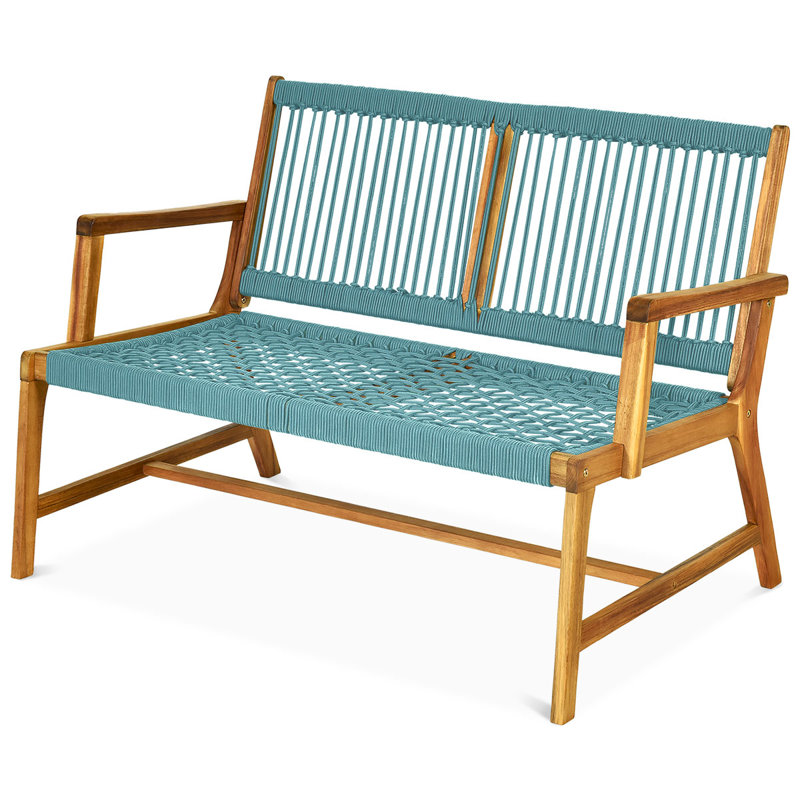 Osawatomie Outdoor Bench, Gray