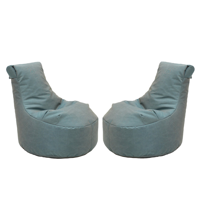Fauteuil à billes Element Paddle Out Kids, Oléfine bleu clair