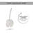 Nenuphar Resin Curtain Tieback-59257662