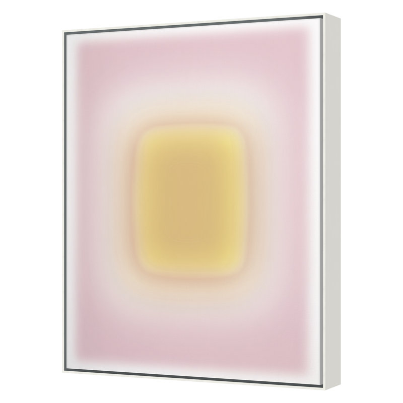 Blur Continuum 11 Print by Renee Stramel, 60" H x 45" W x 2.63" D, White