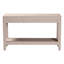 Console en faux chagrin Baxton Studio Nira