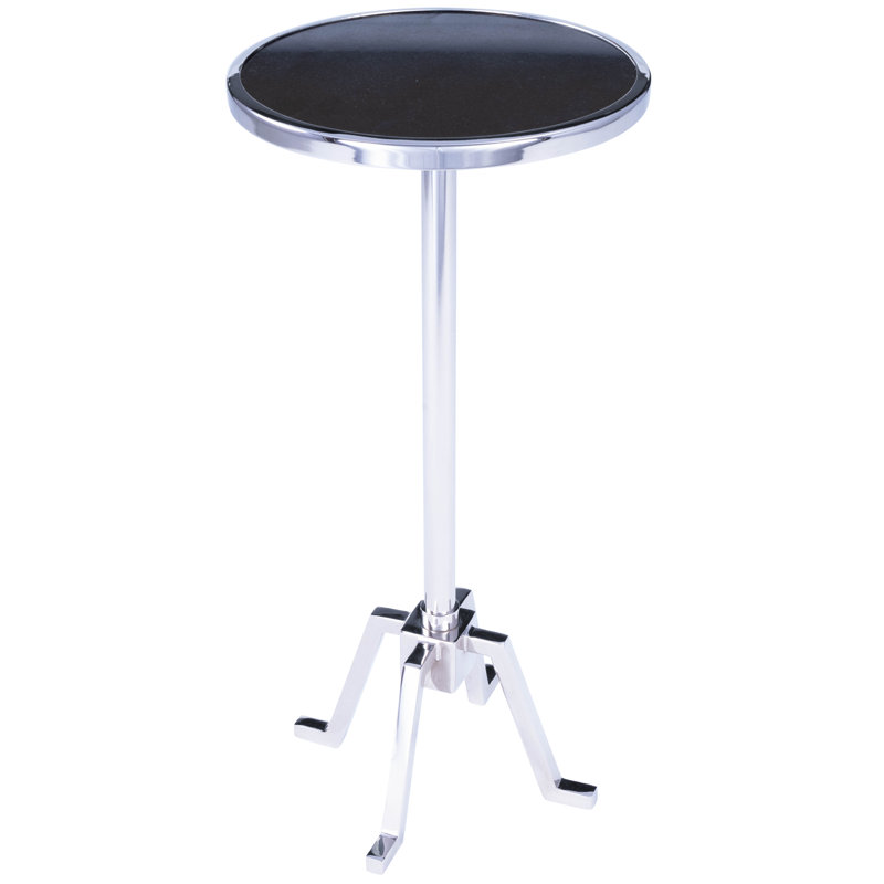 Sash Metal & Marble Side Table