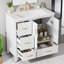 Meuble-lavabo simple 36 po avec plateau en résine-1779206162