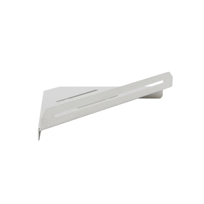 Tablette de douche murale en acier inoxydable, Satin