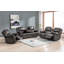 Fauteuil inclinable berçant, gris