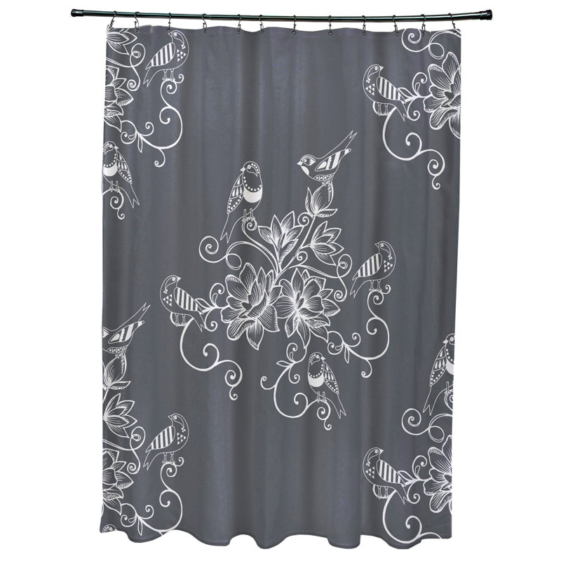 Rideau de douche Everill, Gris