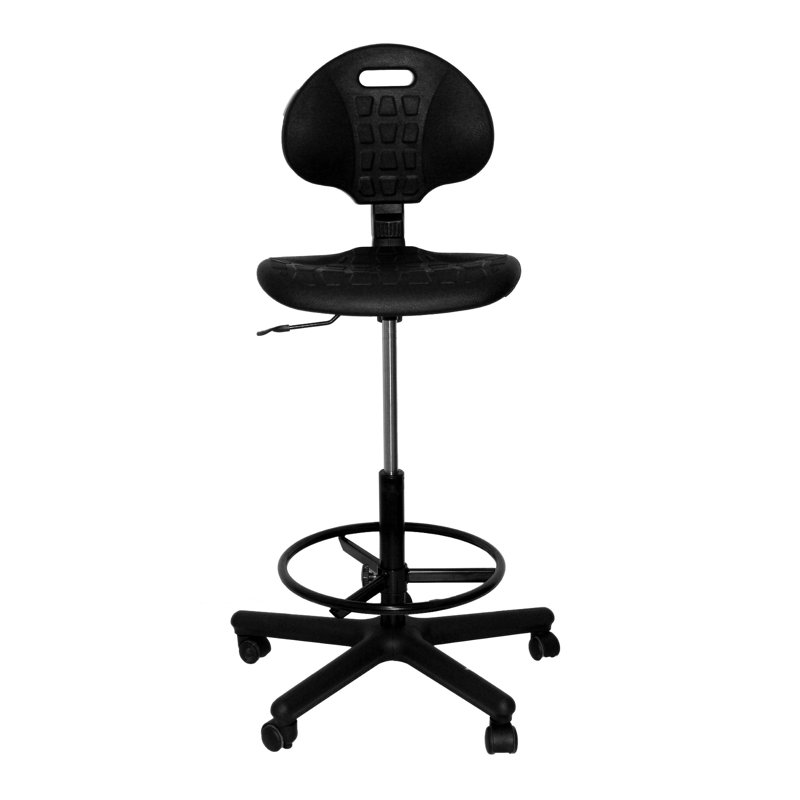 Swivel Upholstered Adjustable Height Counter Stool