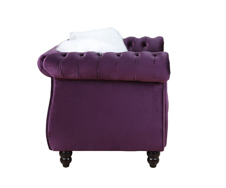 Causeuse Auriyah avec 2 coussins