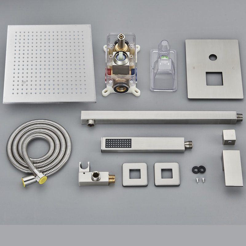 Robinet de douche complet avec valve brute