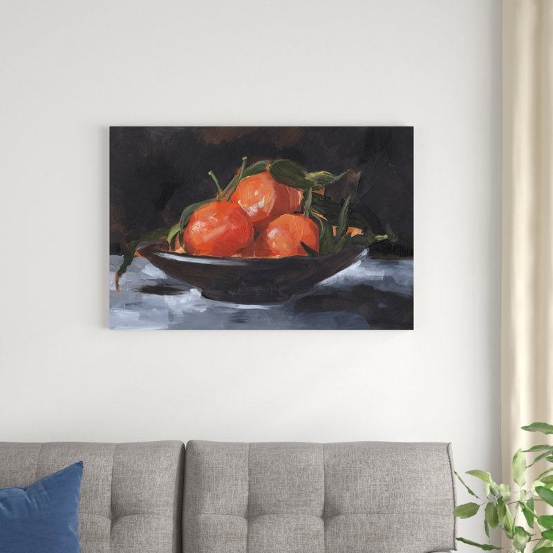 Assiette de fruits II, H 24 po x l 36 po