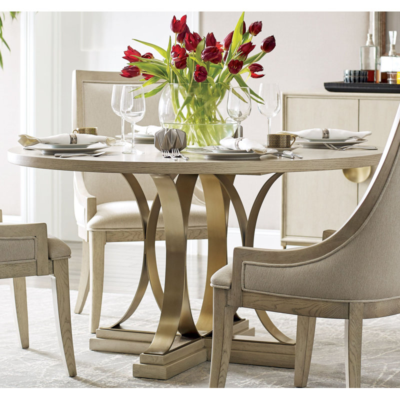 Oak Round Dining Table