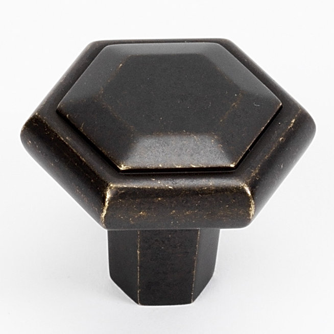 Nicole Geometric Knob, 1.13" H x 1.25" W x 0.5" D, Barcelona