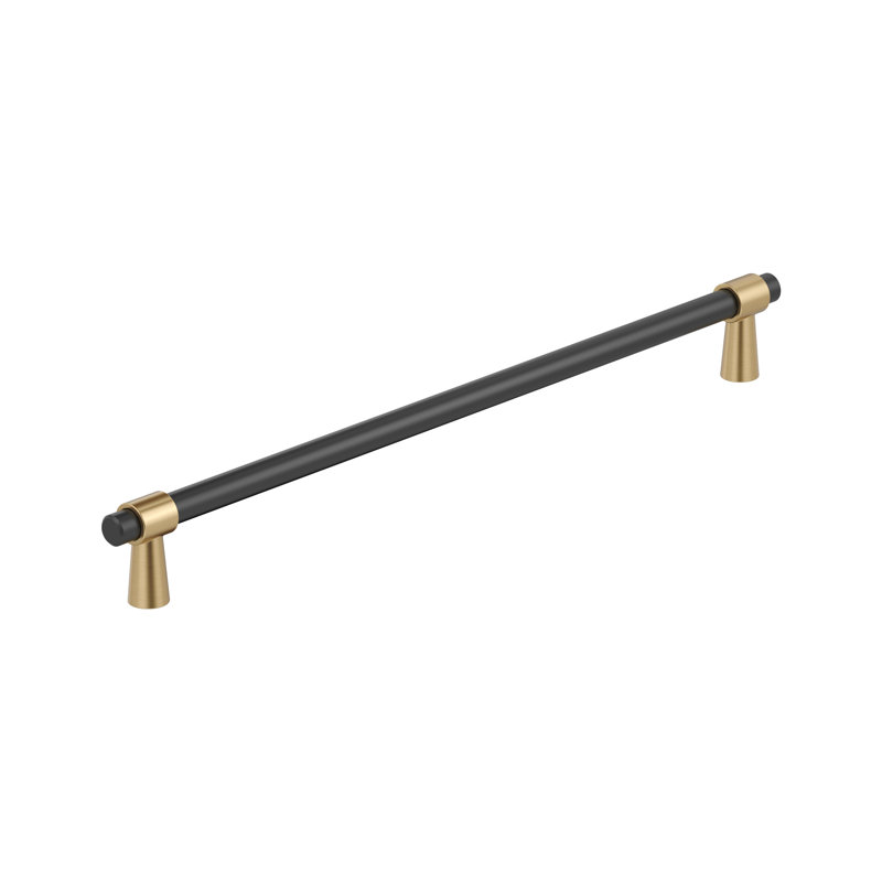 Fusion d'un centre à l'autre, Noir mat / bronze champagne, 18"