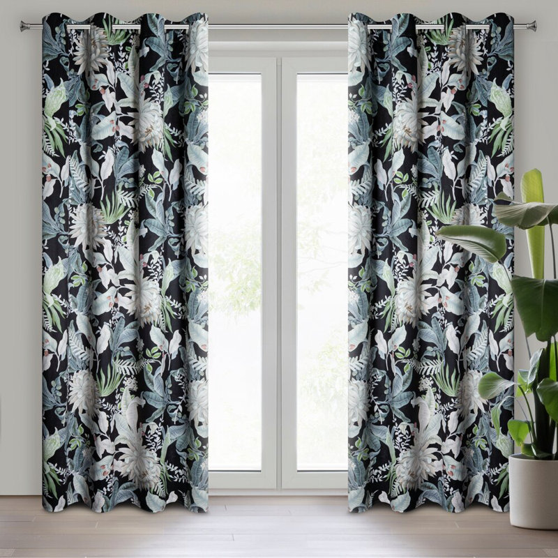 Chewning Blackout Curtain Single Panel