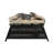 23" Electric Fireplace With Infrared Heater, 3D Log Insert, 1500W 5000 , Adjustable Flame, 11 Temp Settings, Remote Control, For Indoor Use 23 Inch, Heating, 1500W/5000 Remote, /Ul , Craft Room