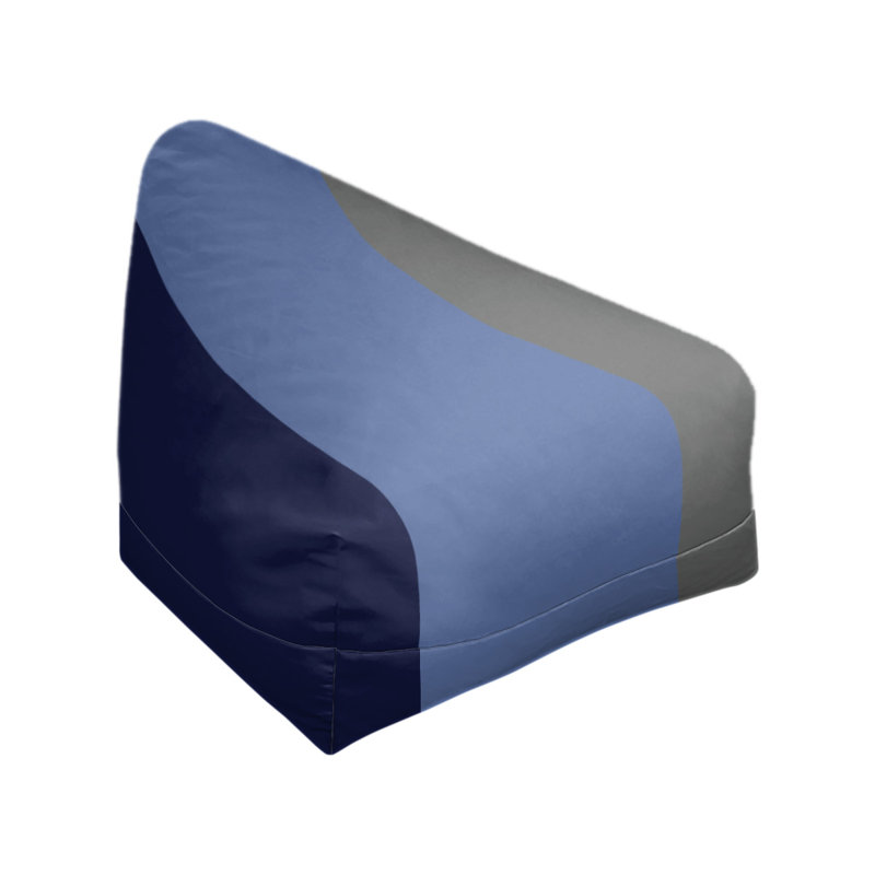 Fauteuil à billes Washington, Bleu marine basketball / bleu basketball / gris ba, 27 po x 27 po x 30 po