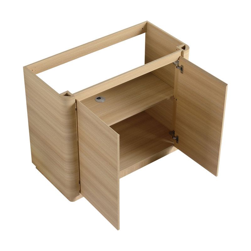Meuble-lavabo sur pied 40 po et 2 portes à fermeture douce, 39"