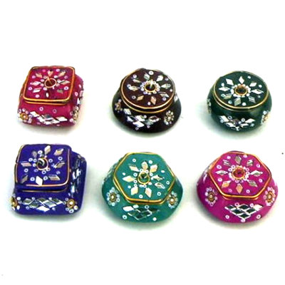 Ensemble de boîtes à bijoux 6 pièces