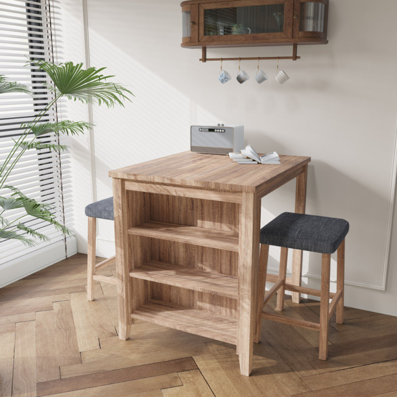 Ensemble de tables à hauteur de comptoir 3 pièces Dawson