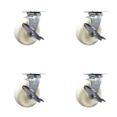 Stainless Steel Nylon Caster
