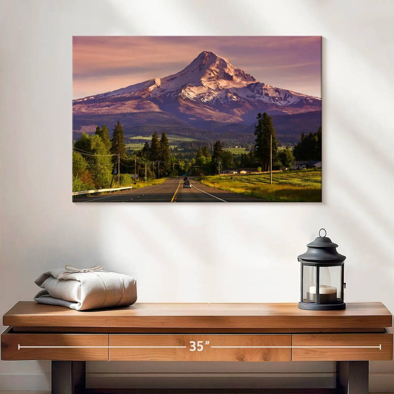 Alvord Road To Mount Hood, H 16 po x l 24 po