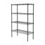 Étagère en fil métallique réglable à 4 niveaux, support de rangement robuste pour la cuisine, le placard, le garde-manger, la salle de bain et la buanderie