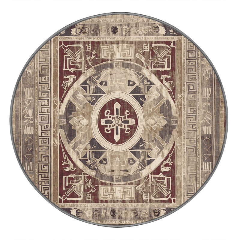 Tapis de sentier Hermes, Rond 6 pi