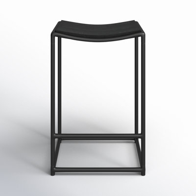 Galina Textured Wood w/ Metal Counter Stool