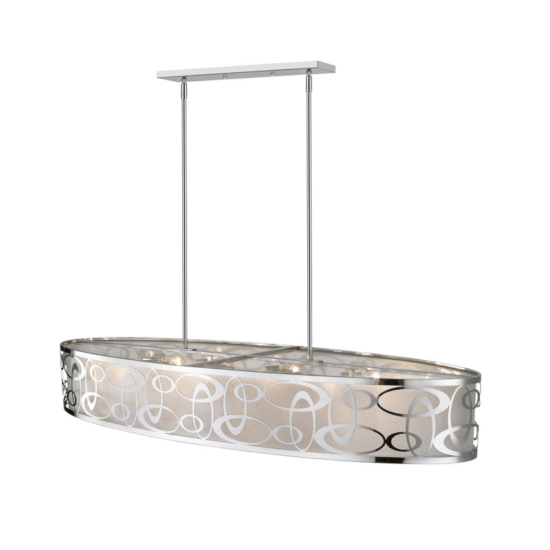 Tomasini - Light Kitchen Island Pendant, Chrome
