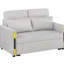 Causeuse-lit en velours de 55,5 po Perseo