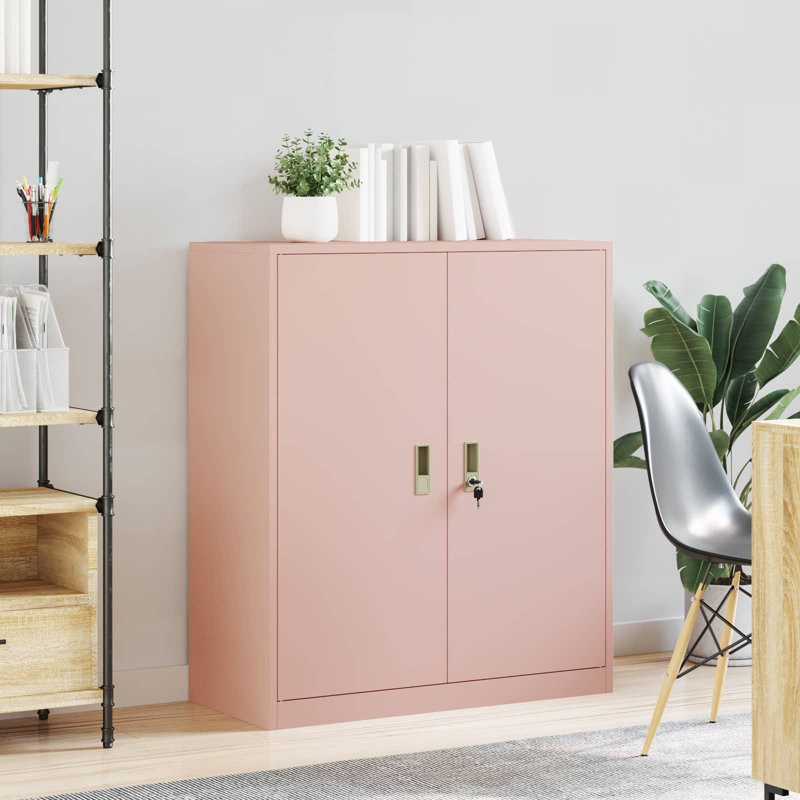 Storage Cabinet, Pink