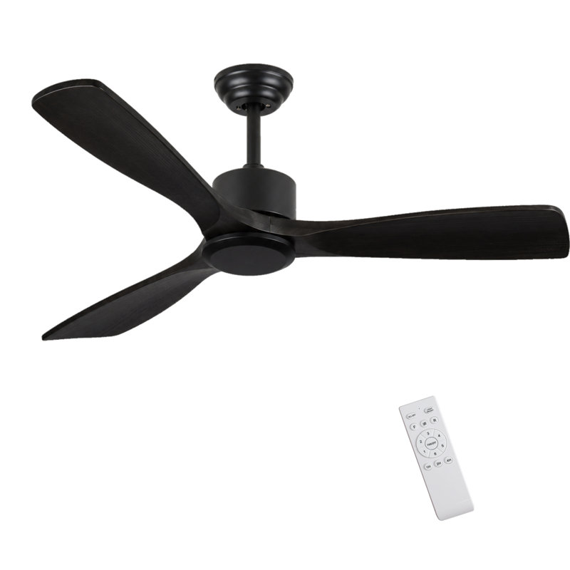 52-Inch Wood Ceiling Fan Without light