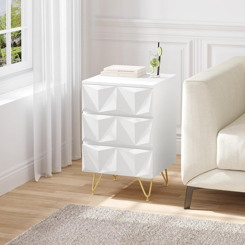 Armadeo 40cm W Bedside Table
