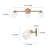 Vanica 27.5'' 3 - Light Vanity Light