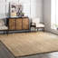 Natural Jute Area Rug-1197115740