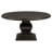 Reuter 7-Piece Round Wood Dining Room Table Set Dark Cocoa