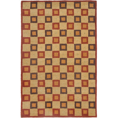 Soho Hand Tufted Wool Pile Geometric Rug