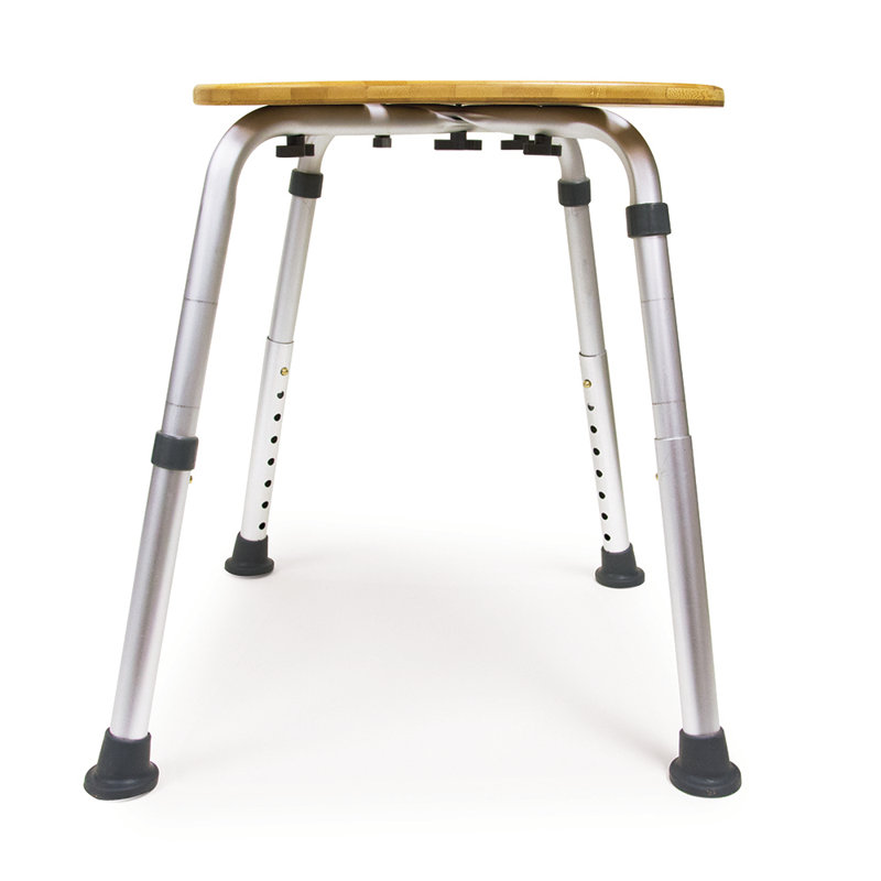 Chaise de douche en bambou
