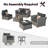 Gerdie 6 - Person Patio Conversation Set with Cushions-513730274