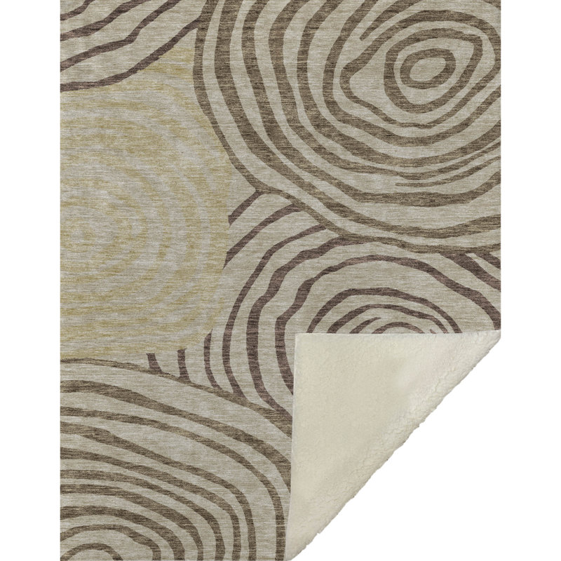 Jeté Sherpa ASB765, Brun