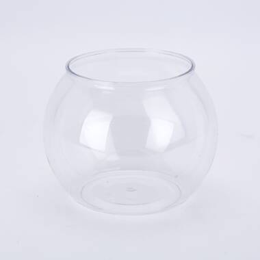 Clear Plastic Jumbo Goblet Candy Container