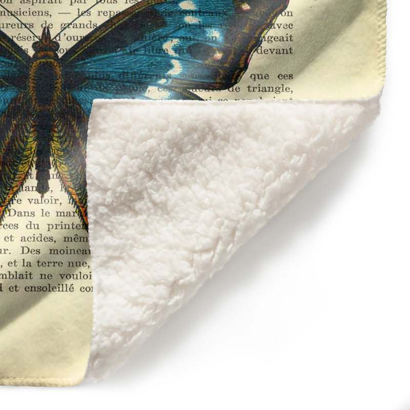  Couverture Monarch Butterflies, 51 po x 60 po